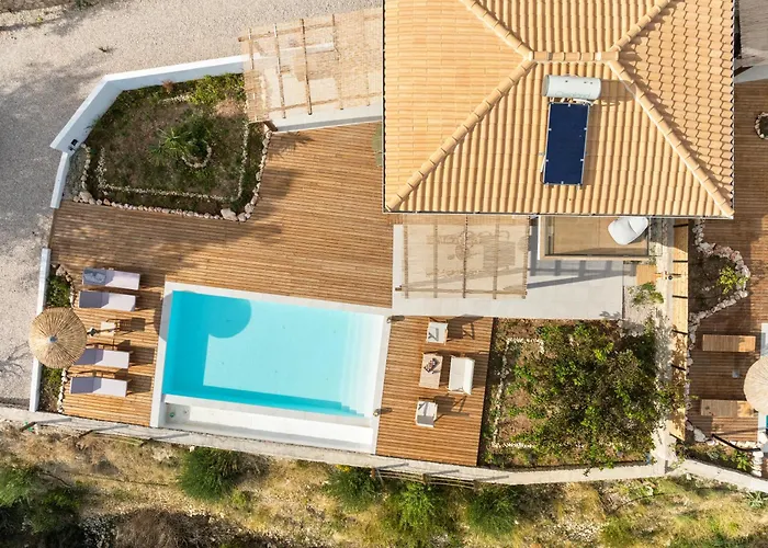 빌라 Elgian Luxury -private Pool & Sea View *